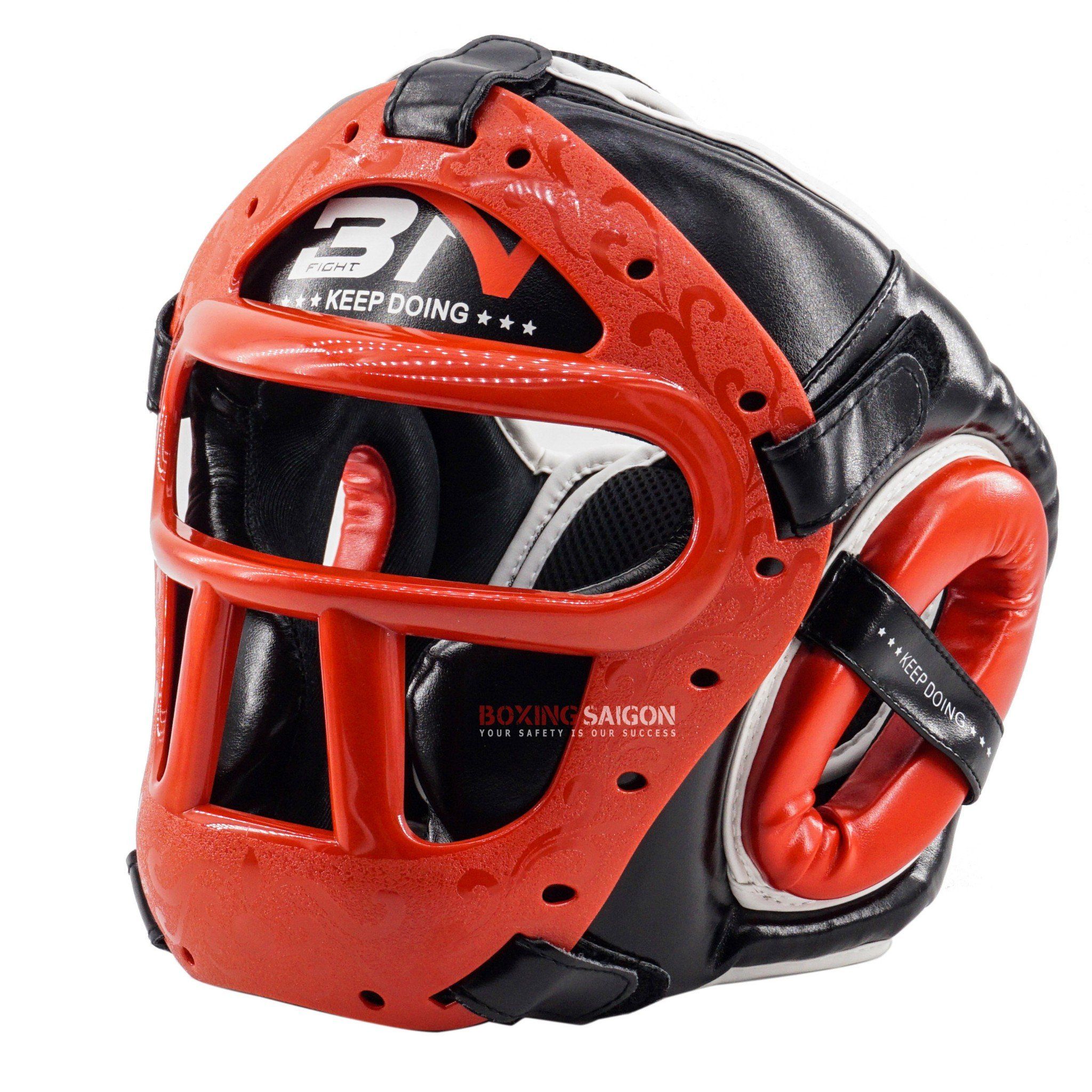 Bảo Hộ Đầu Bn Full Face Head Guard - Red