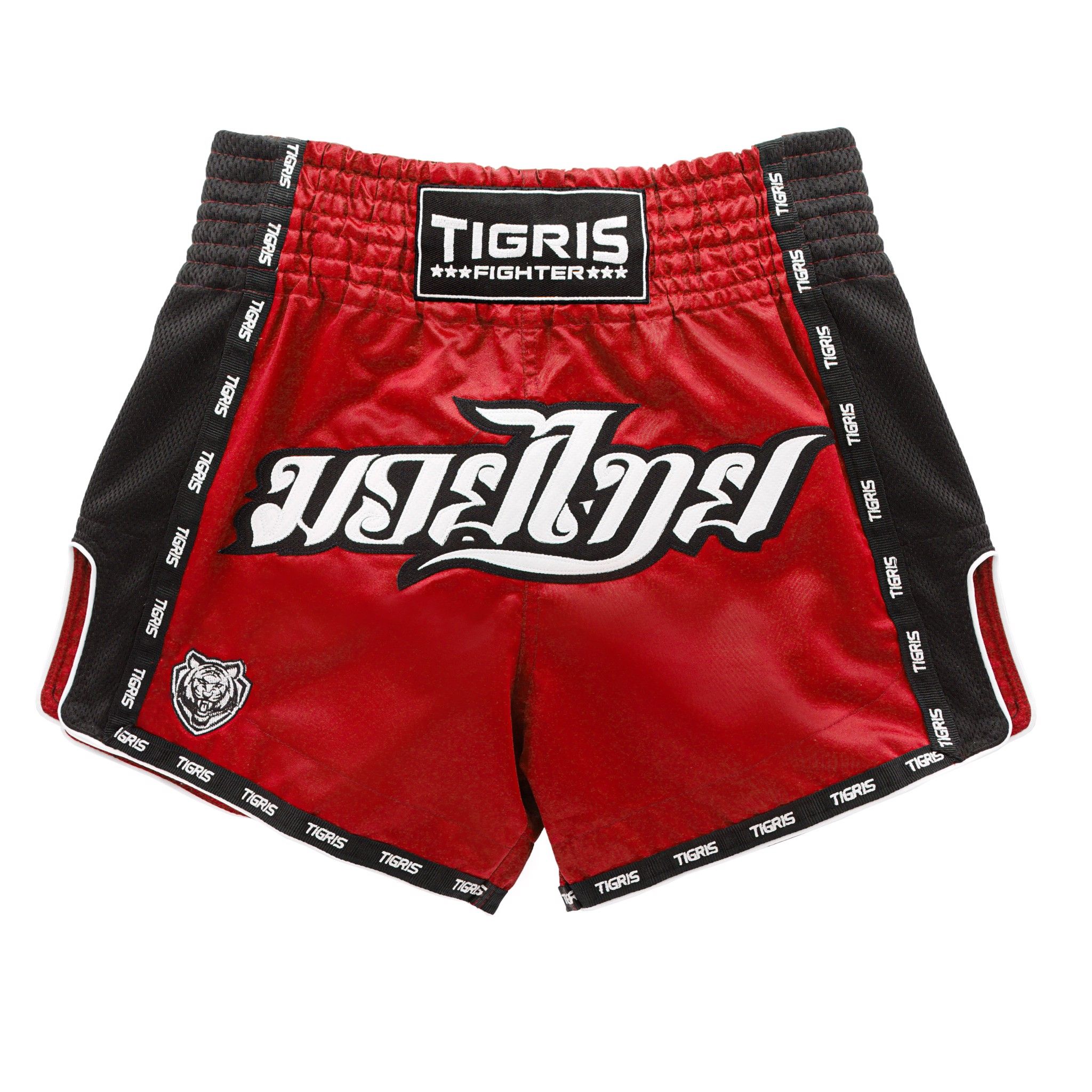 Quần Tigris Essentials Muay Thai Shorts - Red