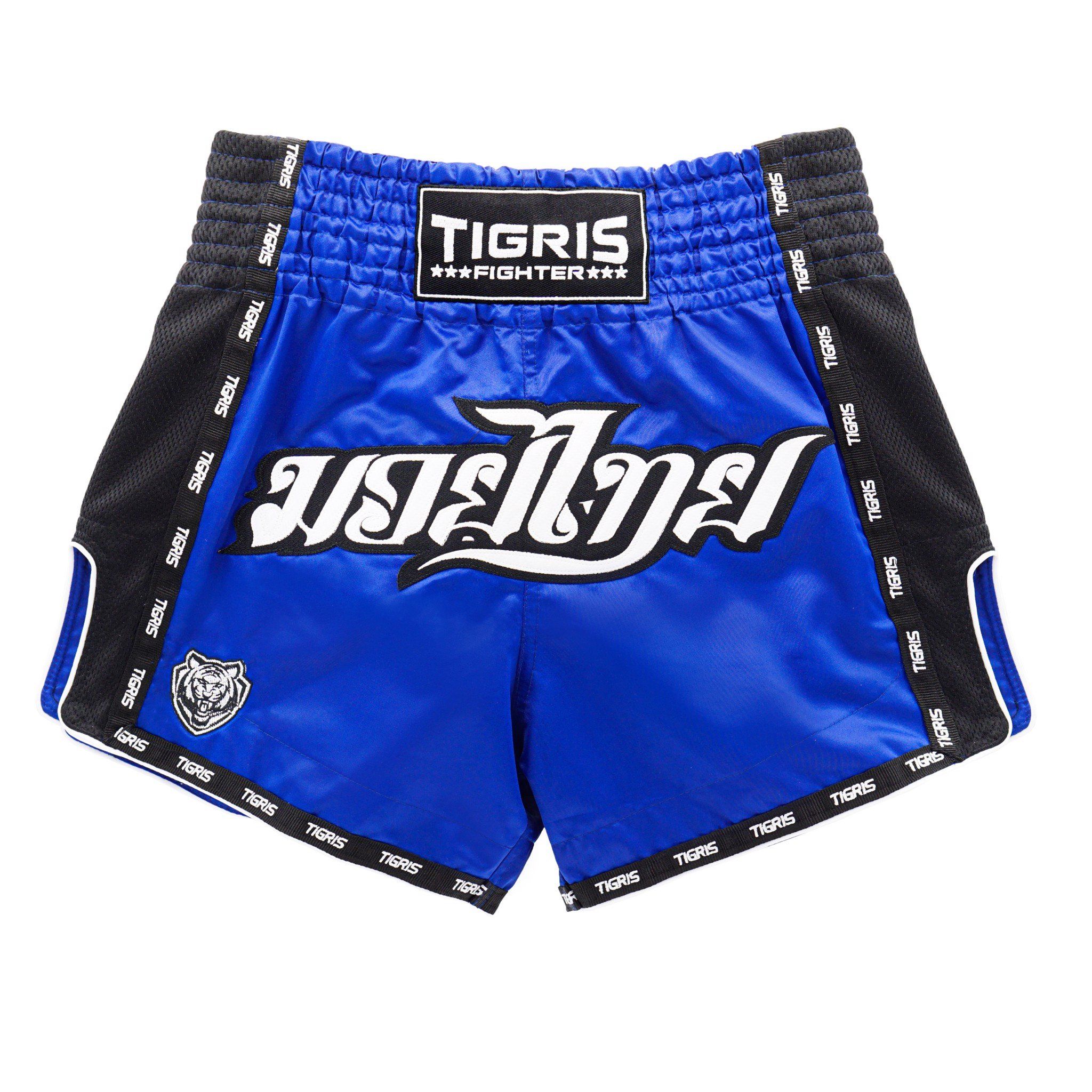 Quần Tigris Essentials Muay Thai Shorts - Blue