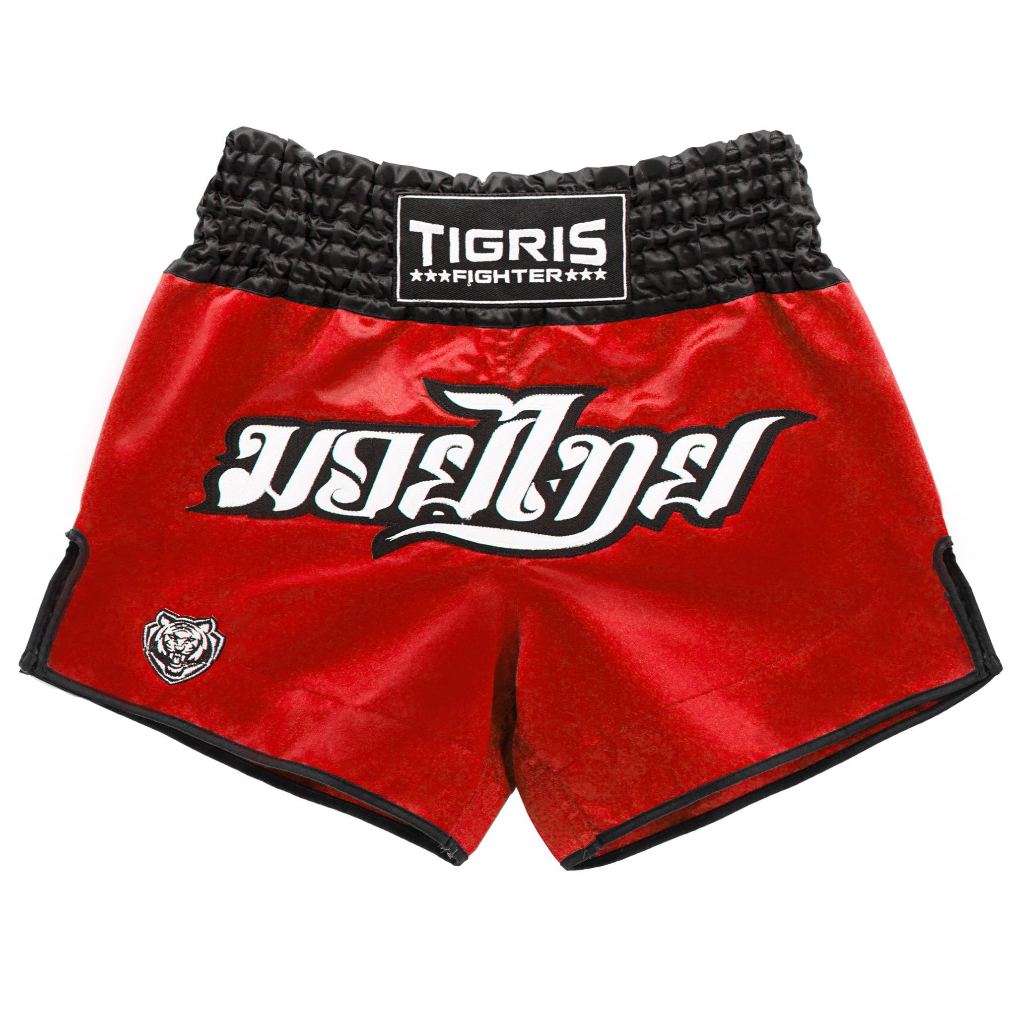 Quần Tigris Retro Muay Thai Shorts - Red