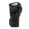 Găng Tay Leone Orlando Tricolore Boxing Gloves Velcro - Black