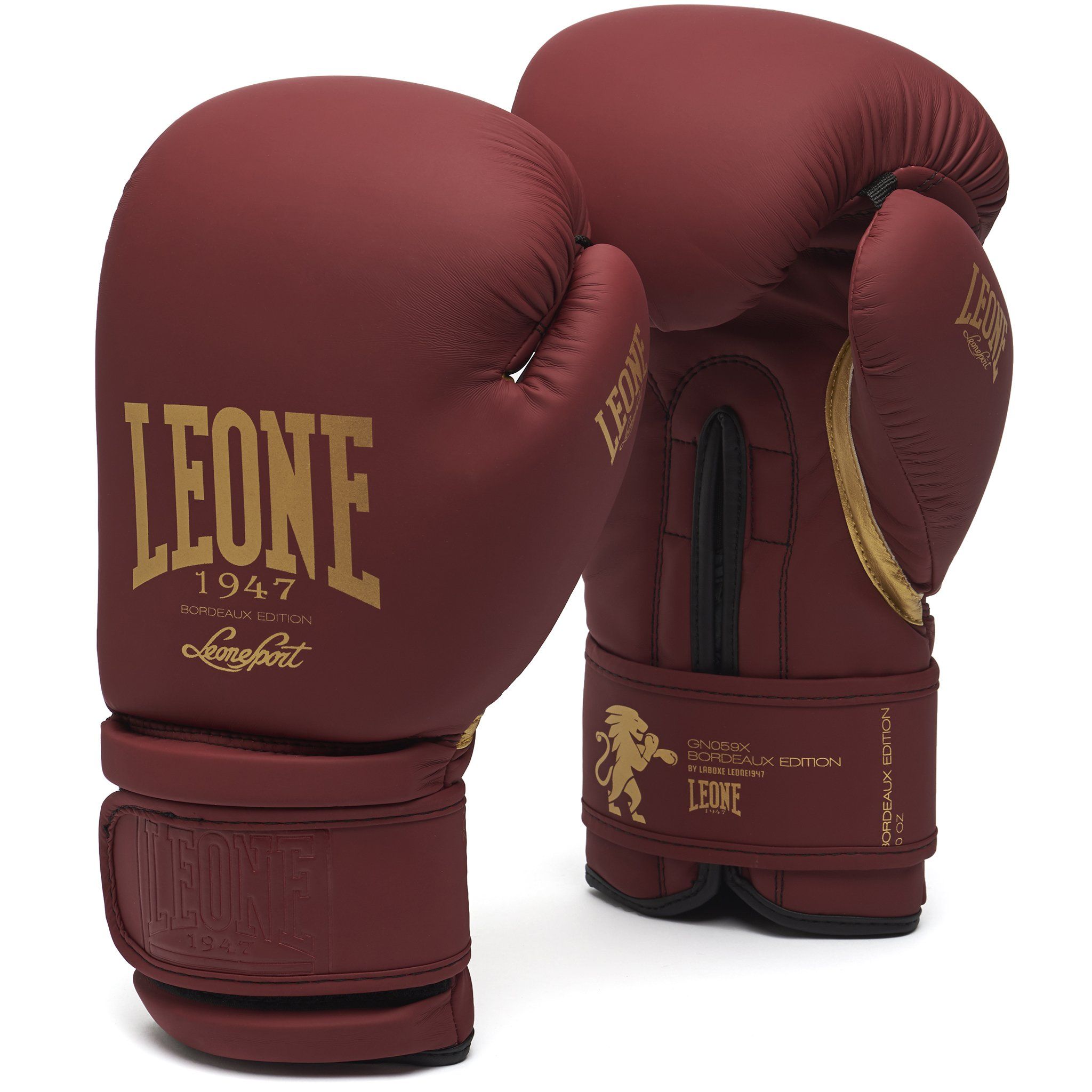 Găng Tay Leone Boxing Gloves - Bordeaux Edition