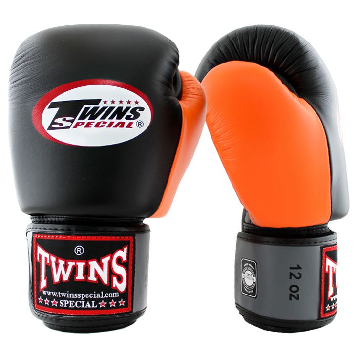 Găng Tay Twins Bgvl3-3T Velcro Gloves - Grey/Black/Orange