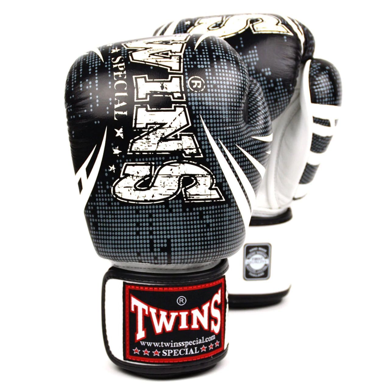 GĂNG TAY TWINS FBGVL3-TW5 FANCY BOXING GLOVES - BLACK/WHITE