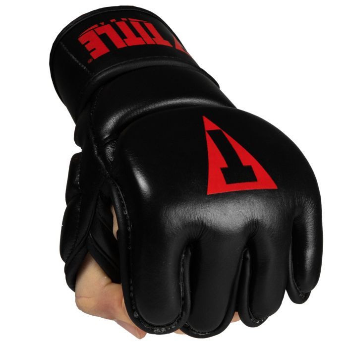 Găng Tay Title Mma Pro Training Gloves - Black