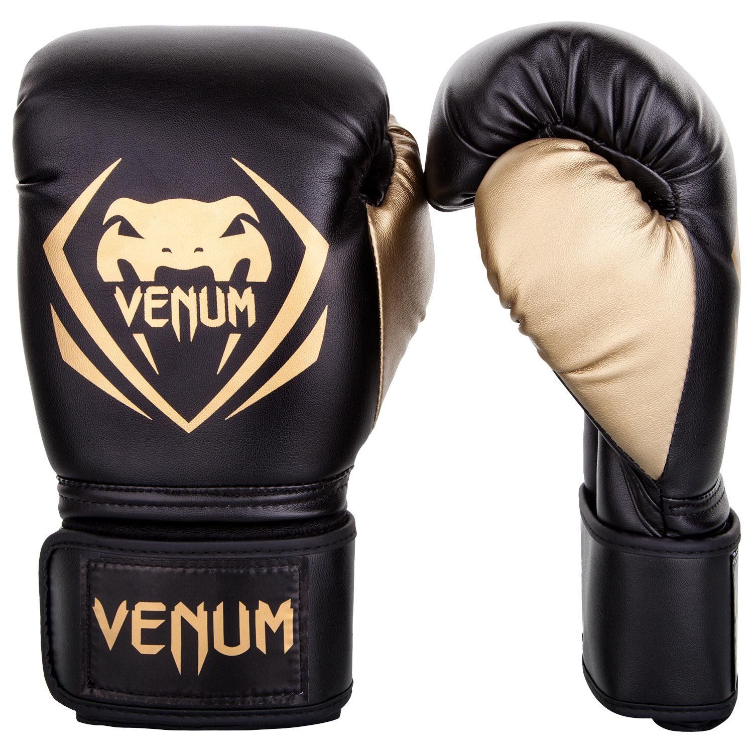 GĂNG TAY VENUM CONTENDER BOXING GLOVES - BLACK/GOLD