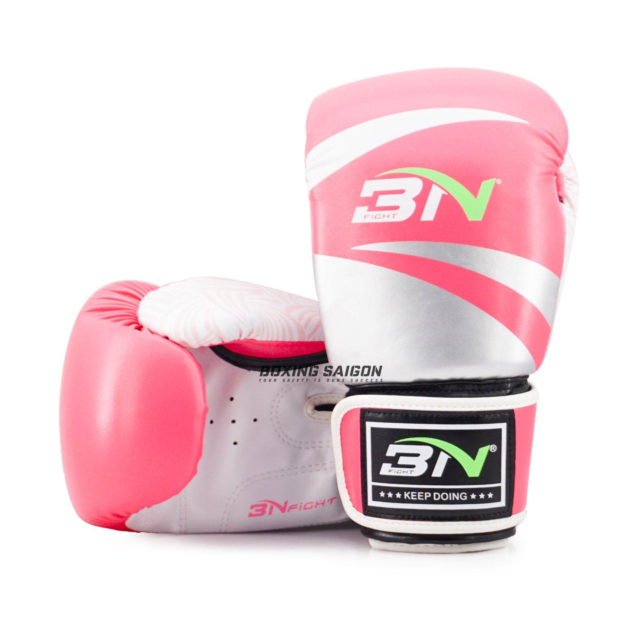 Găng Tay Bn Boxing Gloves - Pink