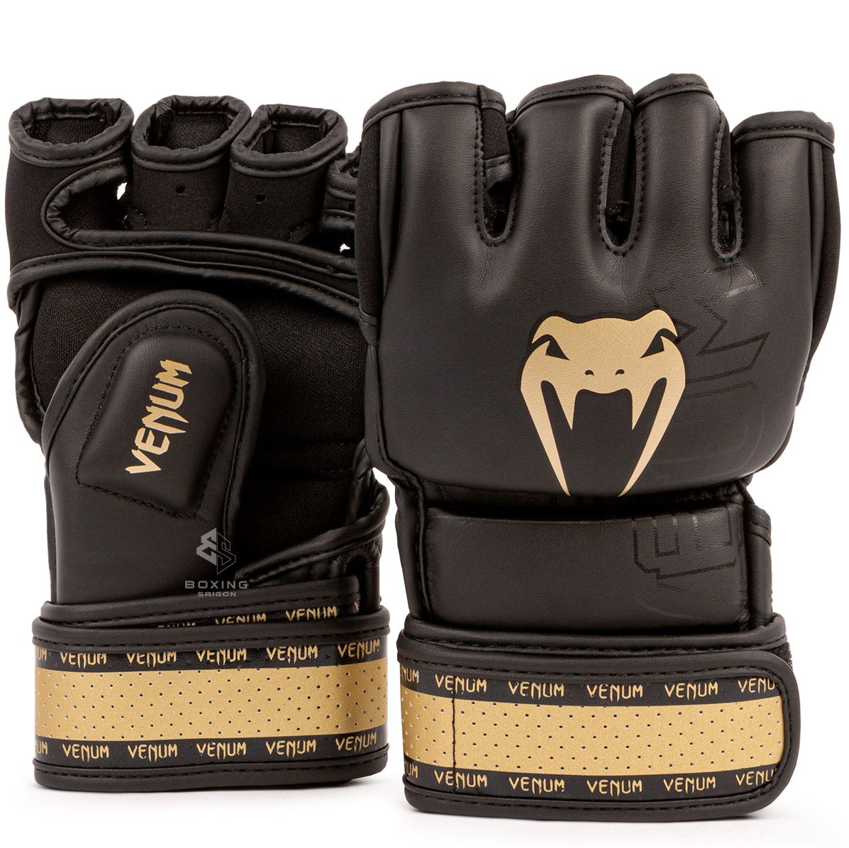 Găng Tay Venum Impact 2.0 MMA Gloves - Black/Gold