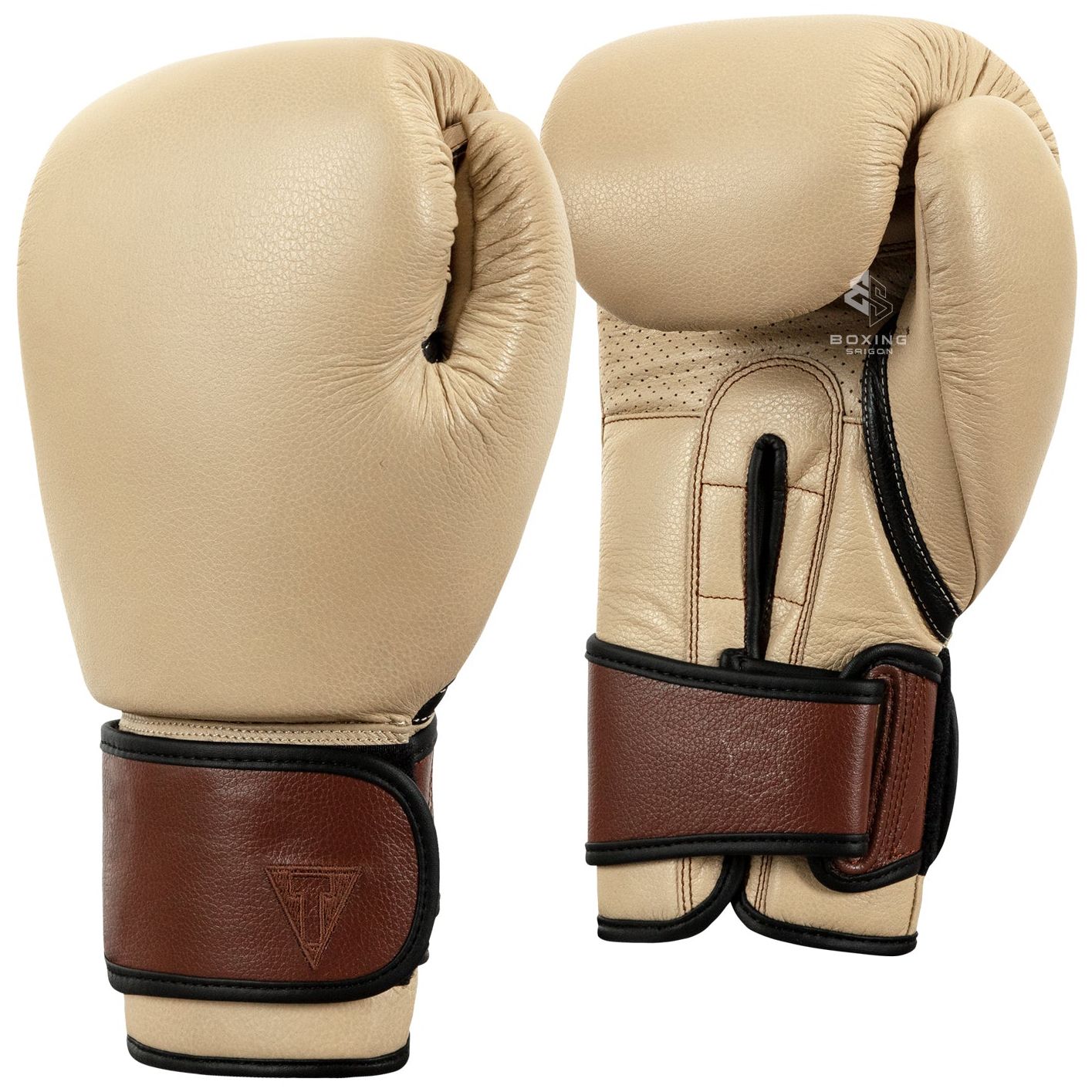 Găng Tay TITLE Boxing Honorary Bag Gloves - Tan