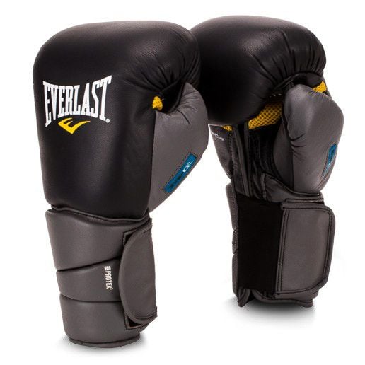 GĂNG TAY EVERLAST PROTEX3 EVERGEL HOOK & LOOP BOXING GLOVES - LEATHER