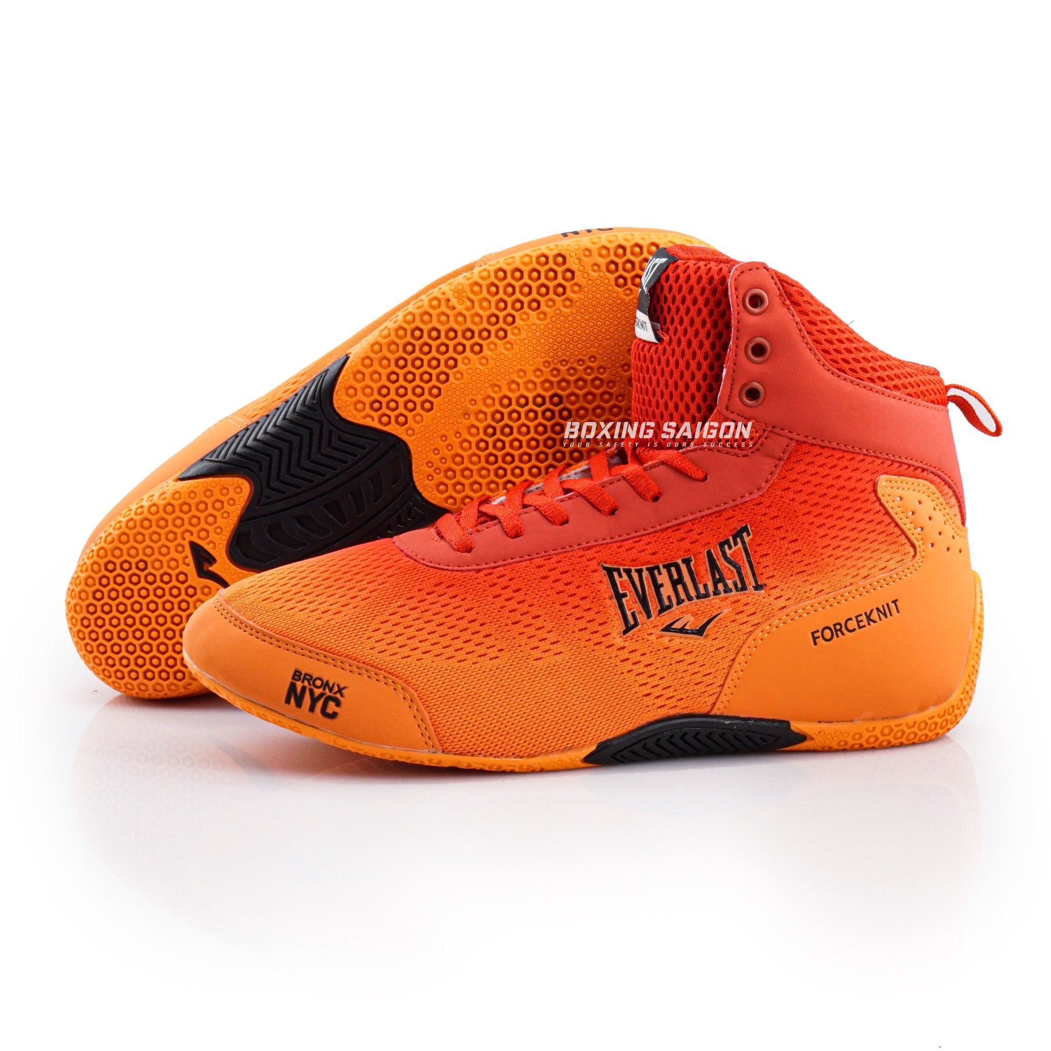 Giày Everlast Forceknit Boxing Shoes - Orange ( Hàng Xuất Dư )
