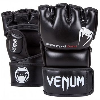 Găng Tay Venum Impact Mma Gloves - Black