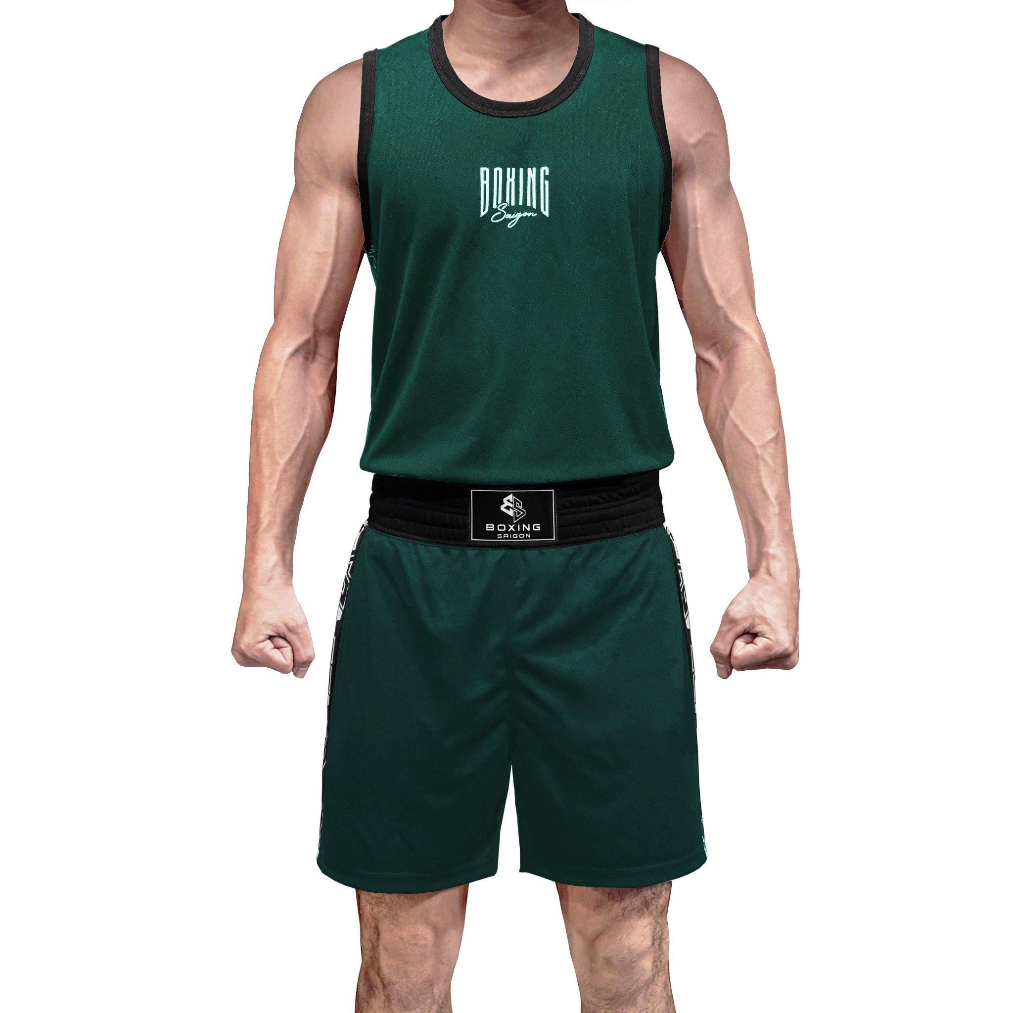 Đồ Tập Luyện Boxing Saigon Elite - Olive