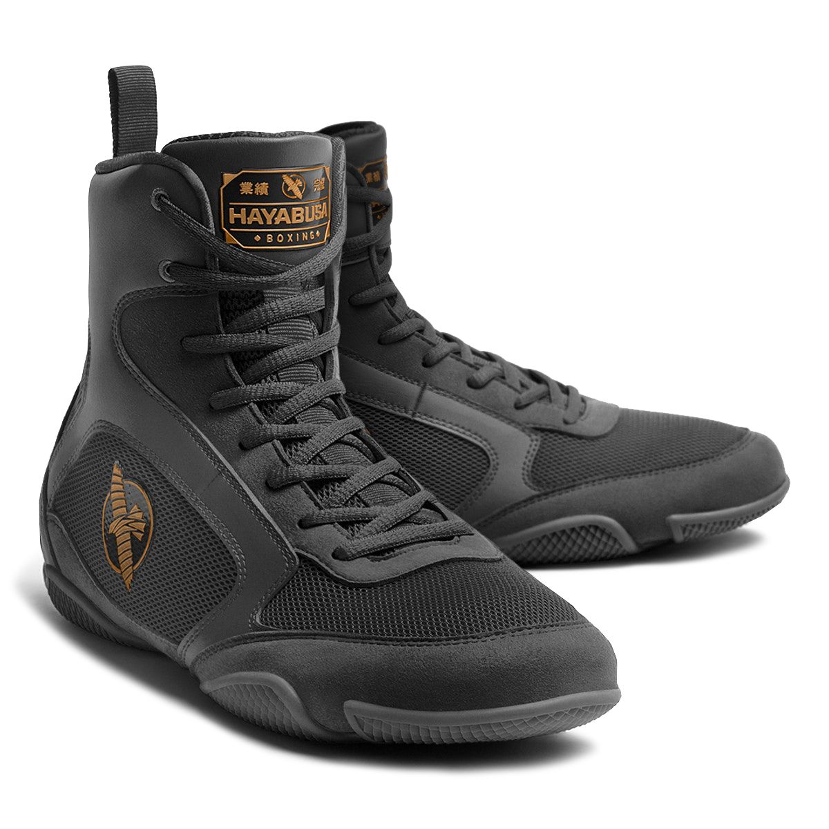 Giày Hayabusa Pro Boxing Shoes - Black