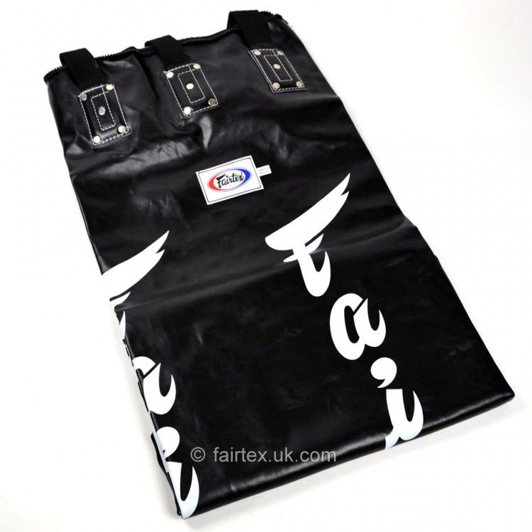 VỎ BAO CÁT FAIRTEX HB6 MUAY THAI BANANA BAG ( FILLED ) - BLACK