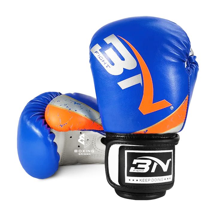 Găng Tay Trẻ Em Bn Kids Boxing Gloves - Blue