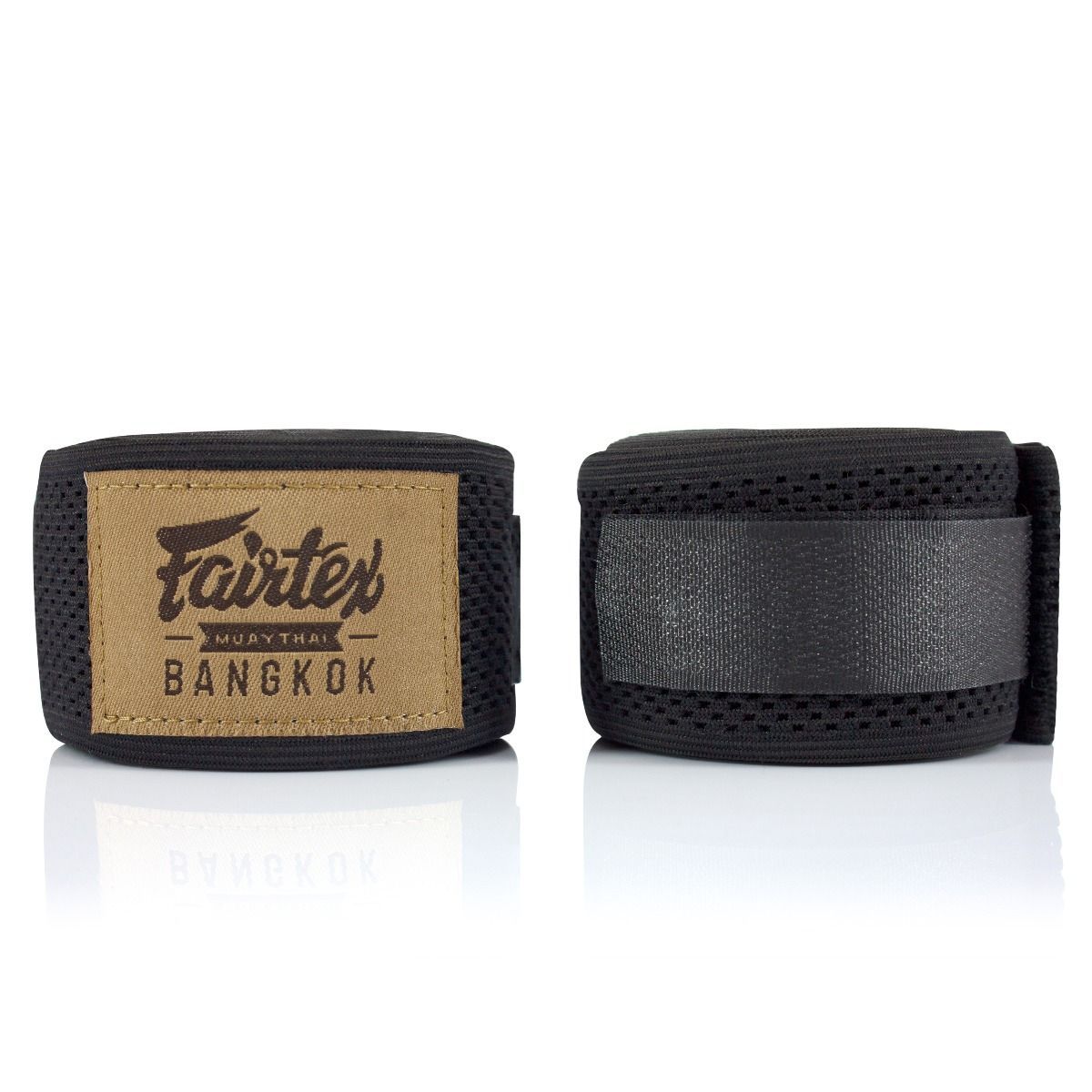 Băng Quấn Tay Fairtex Hw4 Elastic Wraps - Black