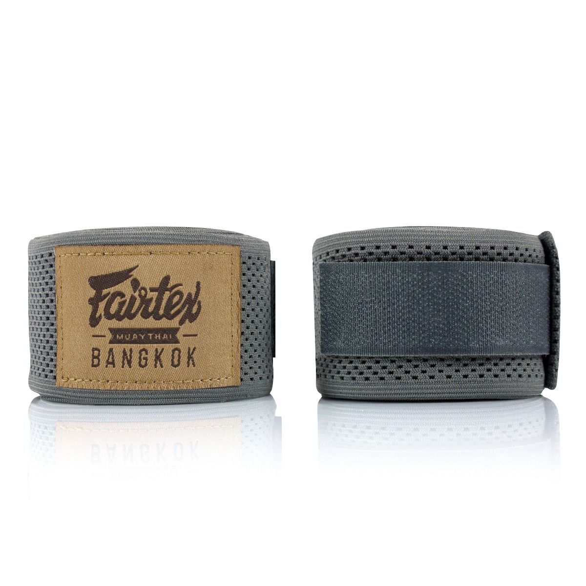 Băng Quấn Tay Fairtex Hw4 Elastic Wraps - Grey