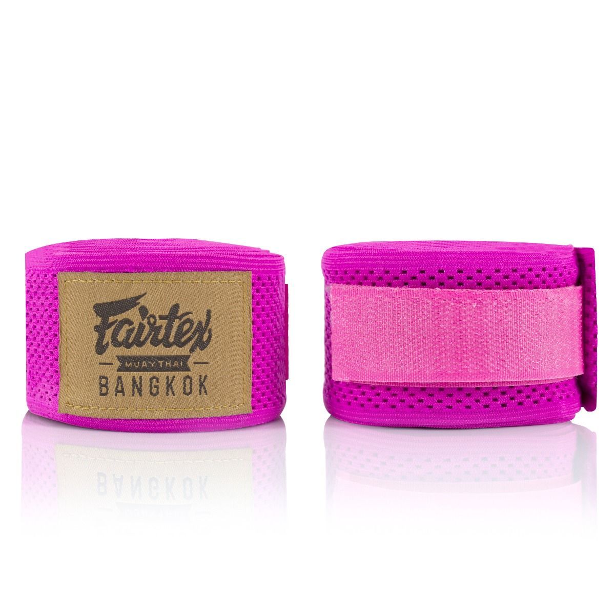 Băng Quấn Tay Fairtex Hw4 Elastic Wraps - Pink