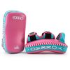 Đích Đá Yokkao KYPCL-19 Curved Kicking Pads - Hot Pink/Island