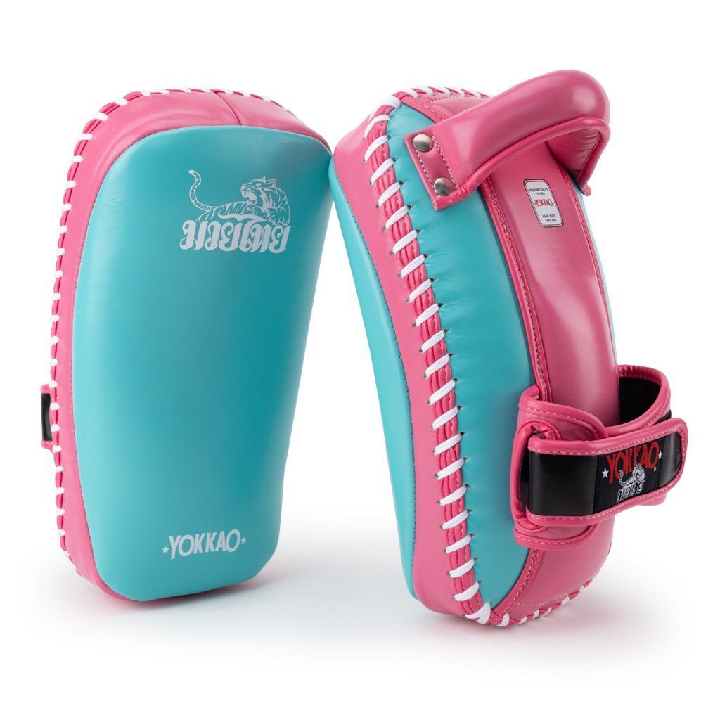 Đích Đá Yokkao KYPL-FS-19 Free Style Kicking Pads - Island/Hot Pink