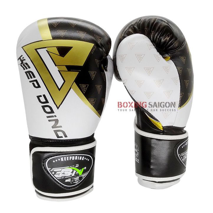 Găng Tay Bn 2019 Boxing Gloves - Black/White