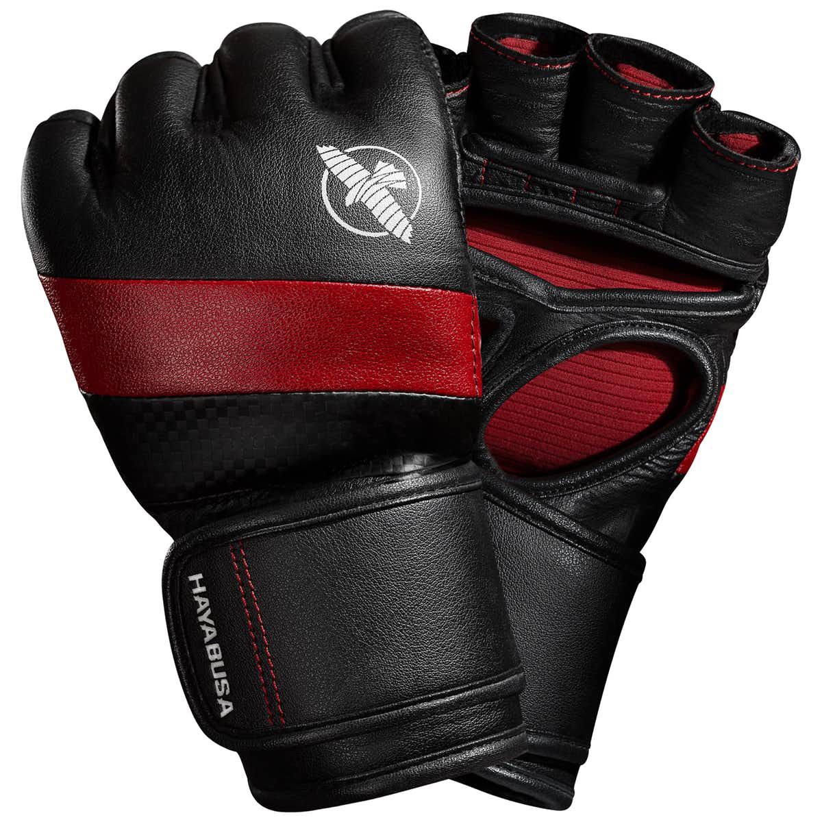 GĂNG TAY HAYABUSA T3 MMA GLOVES - BLACK/RED