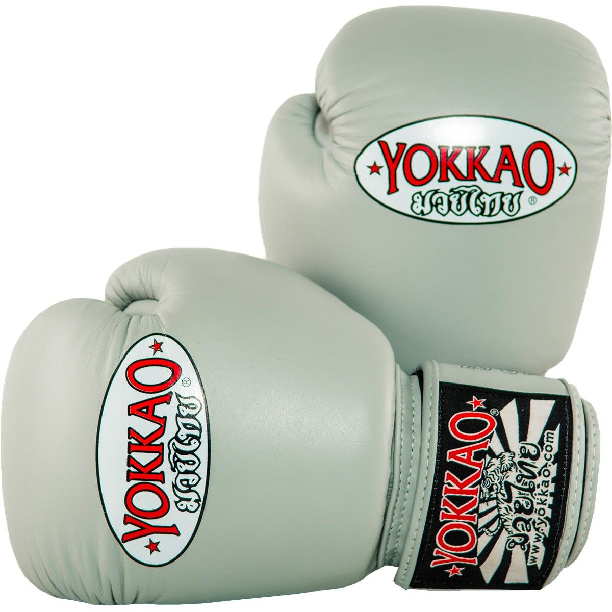 GĂNG TAY YOKKAO MATRIX MUAY THAI & BOXING GLOVES - GREY