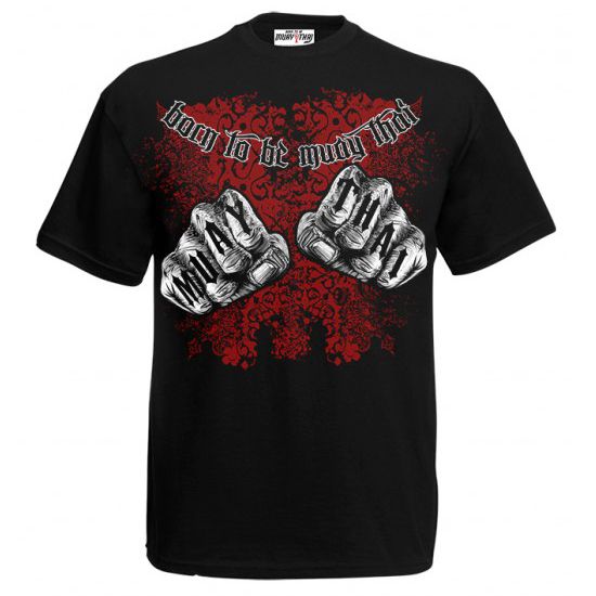 Áo Born To Be Muay Thai T-Shirt Mt-8005