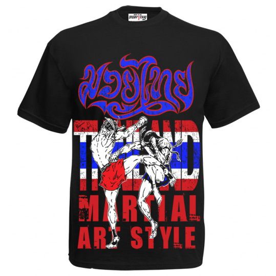 Áo Born To Be Muay Thai T-Shirt Mt-8017