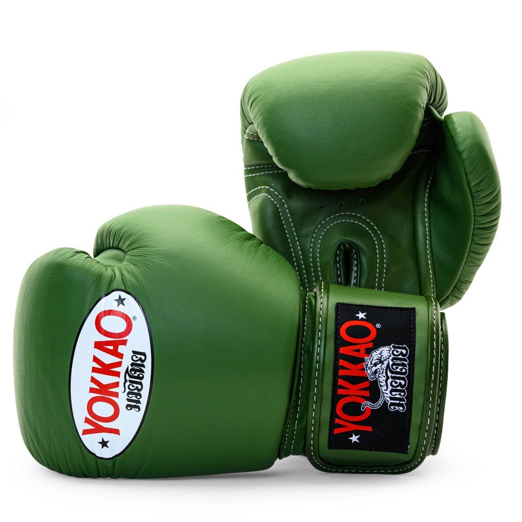 Găng Tay Yokkao Bygl-X Matrix Green Boxing Gloves