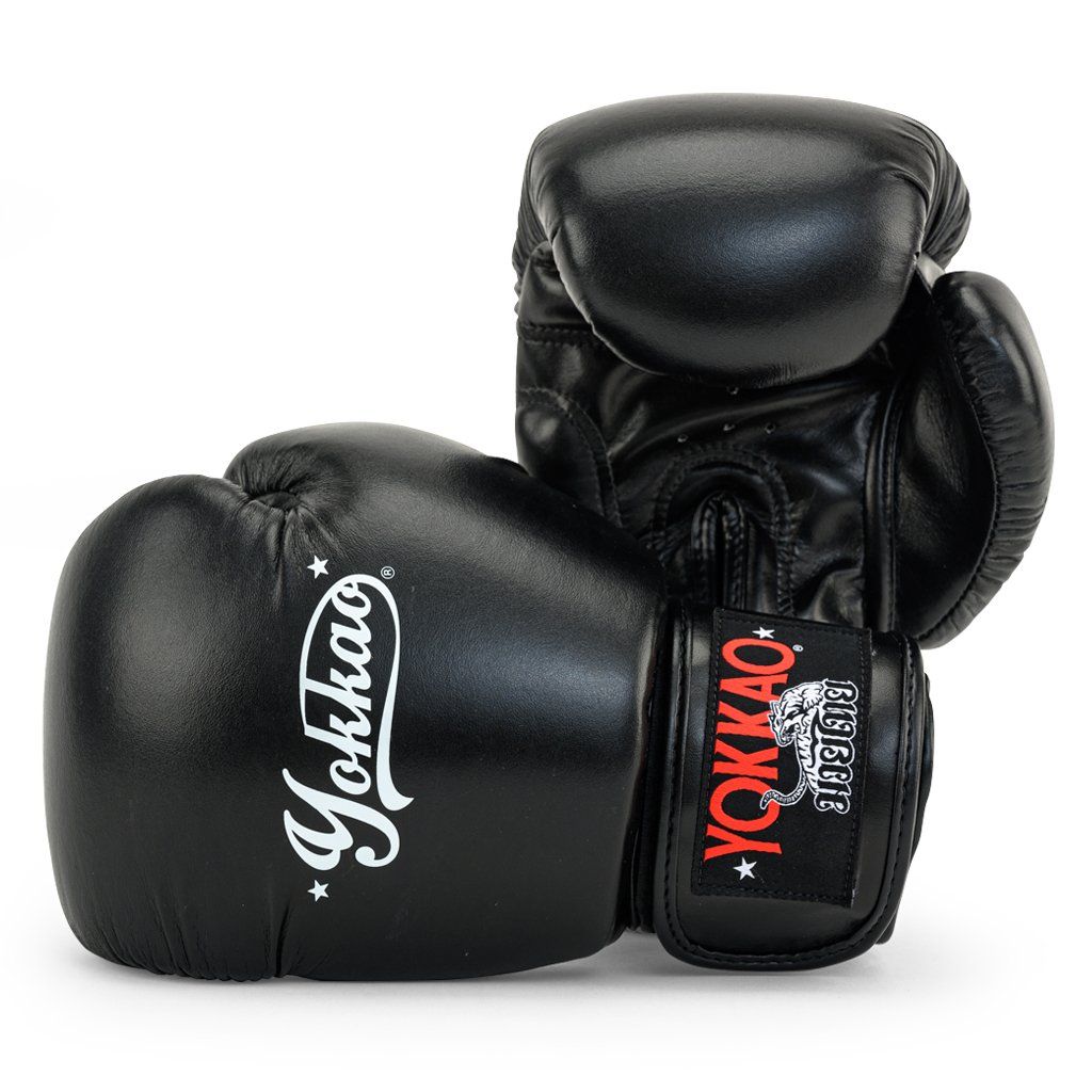 Găng Tay Yokkao Bygl-V Vertigo Black Muay Thai Gloves