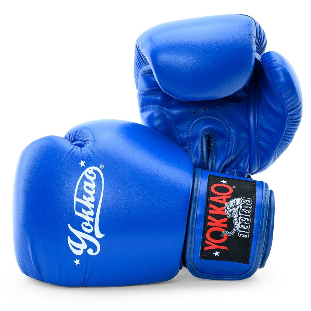 Găng Tay Yokkao Bygl-V Vertigo Blue Muay Thai Gloves