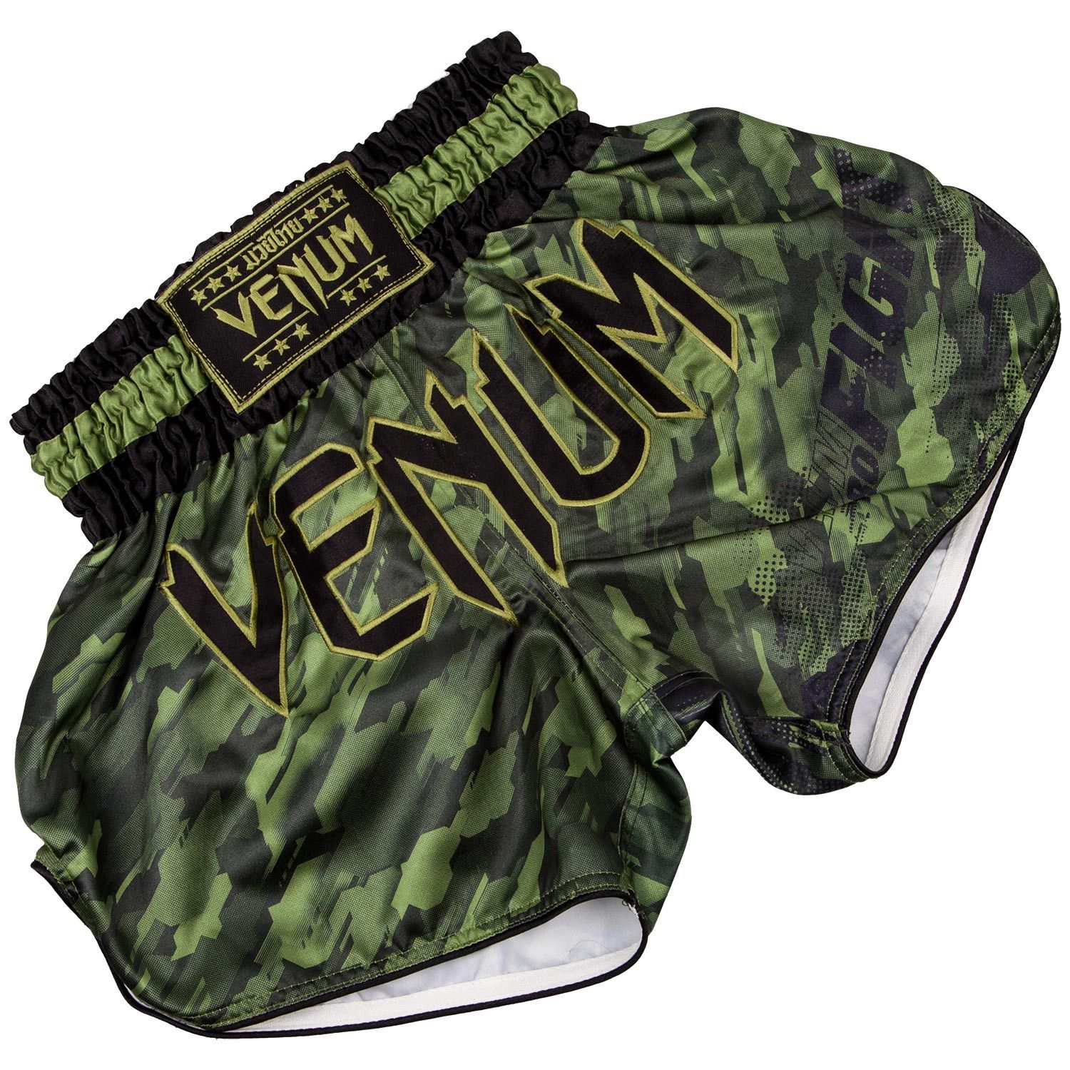 QUẦN VENUM TECMO MUAY THAI SHORTS - KHAKI