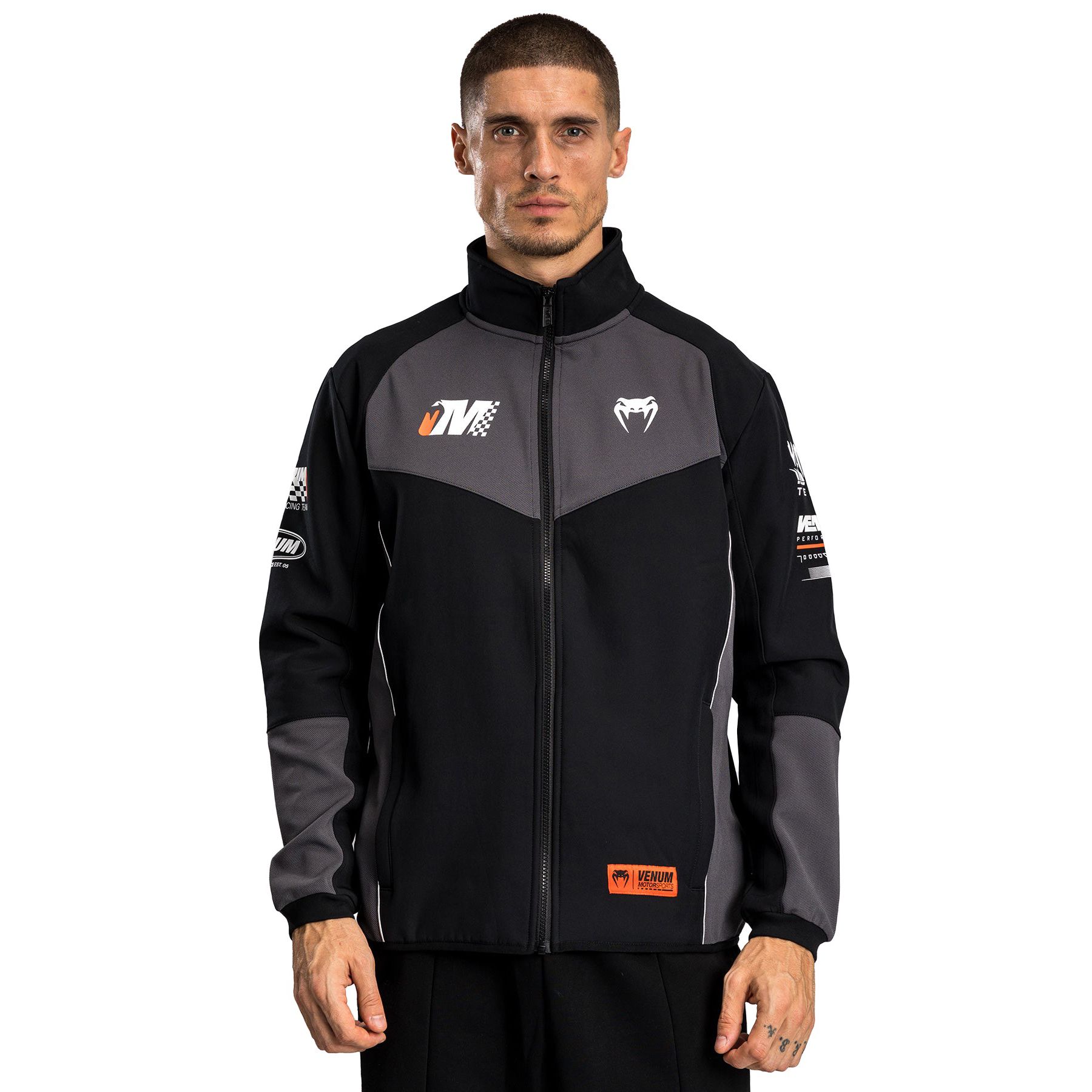 Áo Khoác Venum Motorsport Softshell Jacket - Deep Black