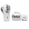 Găng Tay Boxing Saigon Savage - White/Black