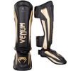 Bảo Hộ Chân Venum Elite Standup Shinguards - Black/Gold