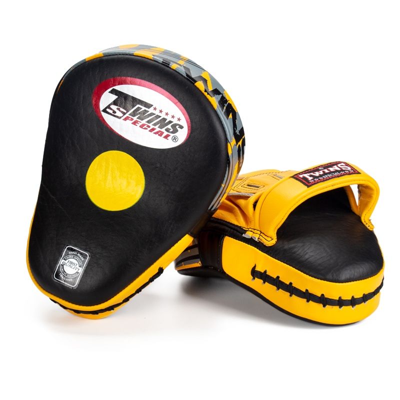 Đích Đấm Twins Focus Mitts PML10 - Yellow/Black