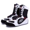 Giày Mingsibo High Top Wrestling Boxing Shoes - White