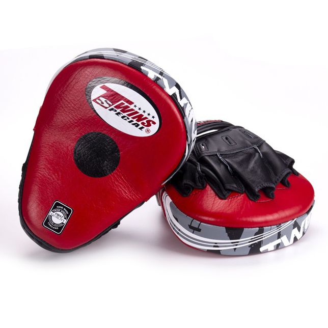 Đích Đấm Twins Focus Mitts PML10 - Maroon/Black