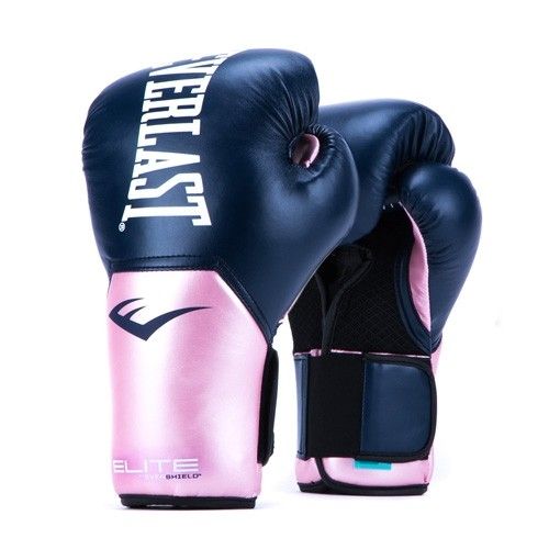 GĂNG TAY EVERLAST WOMEN'S ELITE PROSTYLE TRAINING GLOVES - NAVY/PINK