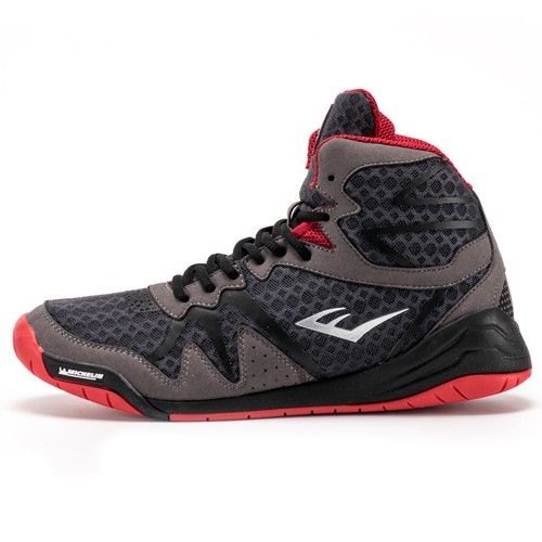 GIÀY EVERLAST PIVT LOW TOP BOXING SHOES - GREY/BLACK/RED