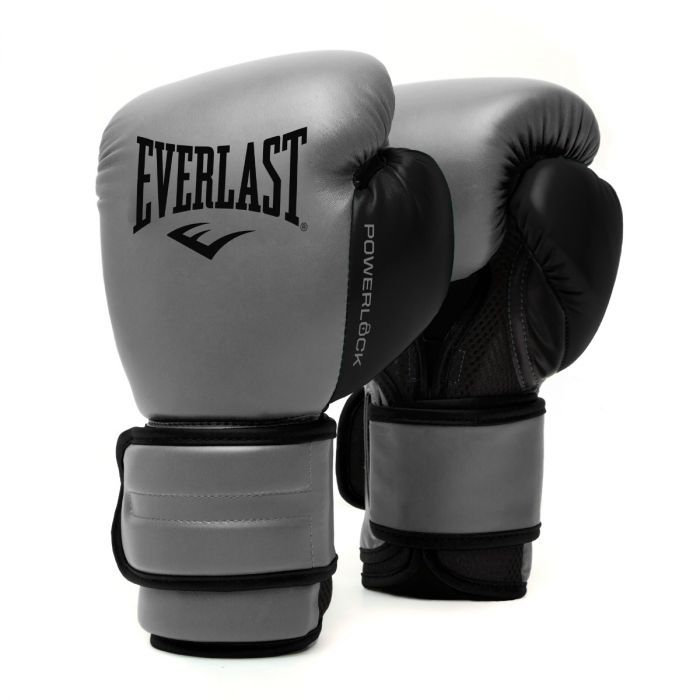 Găng Tay Everlast Powerlock2 Training Gloves - Grey