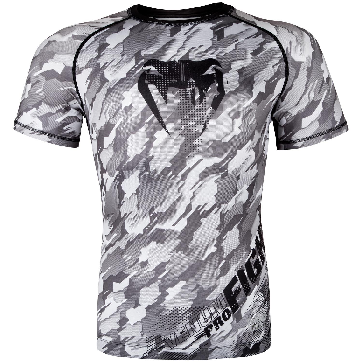 ÁO BÓ VENUM TECMO RASHGUARD - SHORT SLEEVES - GREY