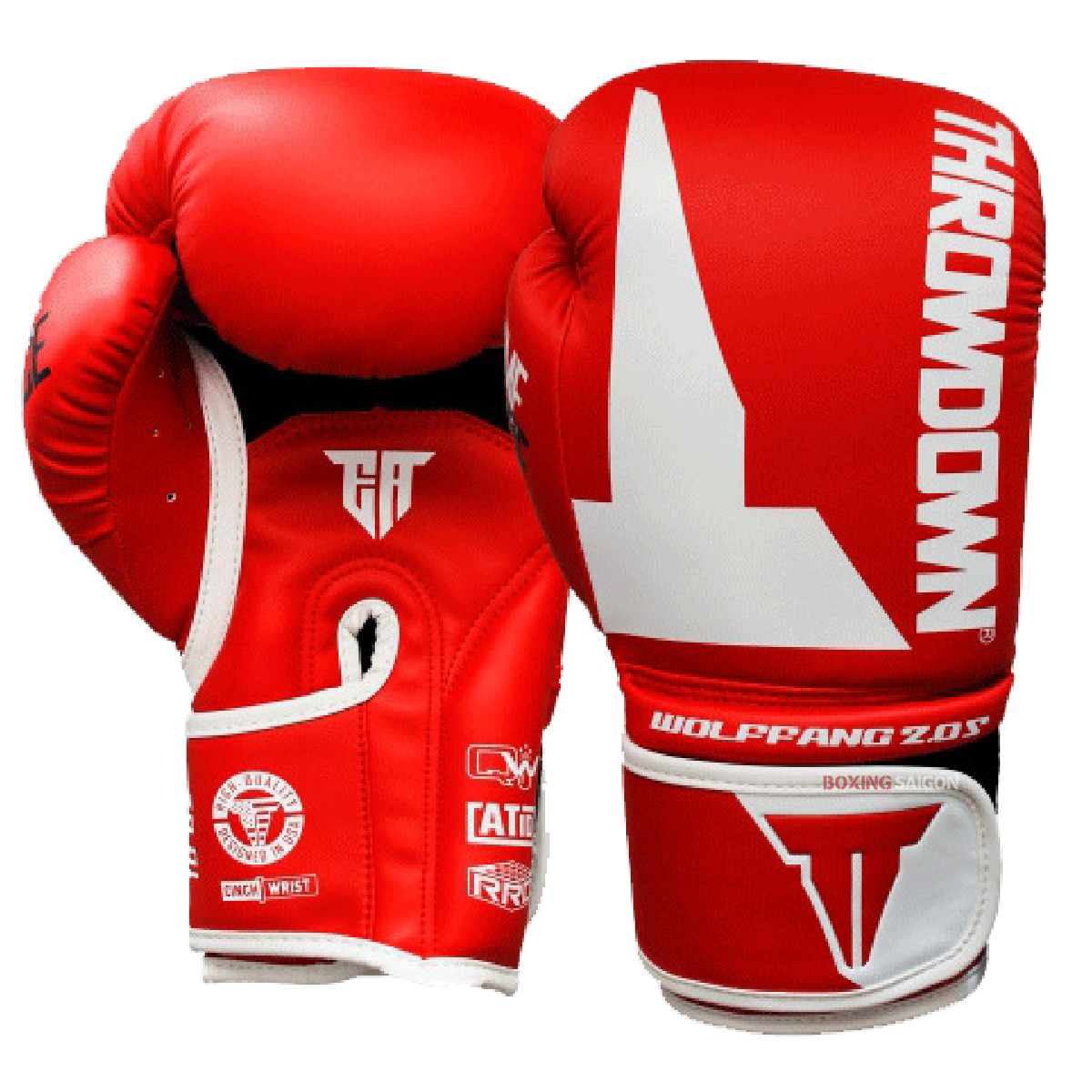 Găng Tay Throwdown Wolf Fang 2.0S Boxing Gloves - Red