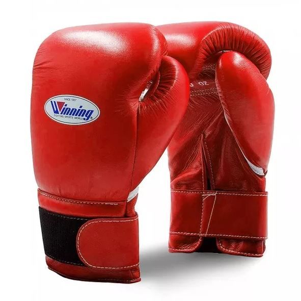 GĂNG TAY BOXING WINNING VELCRO GLOVES - RED