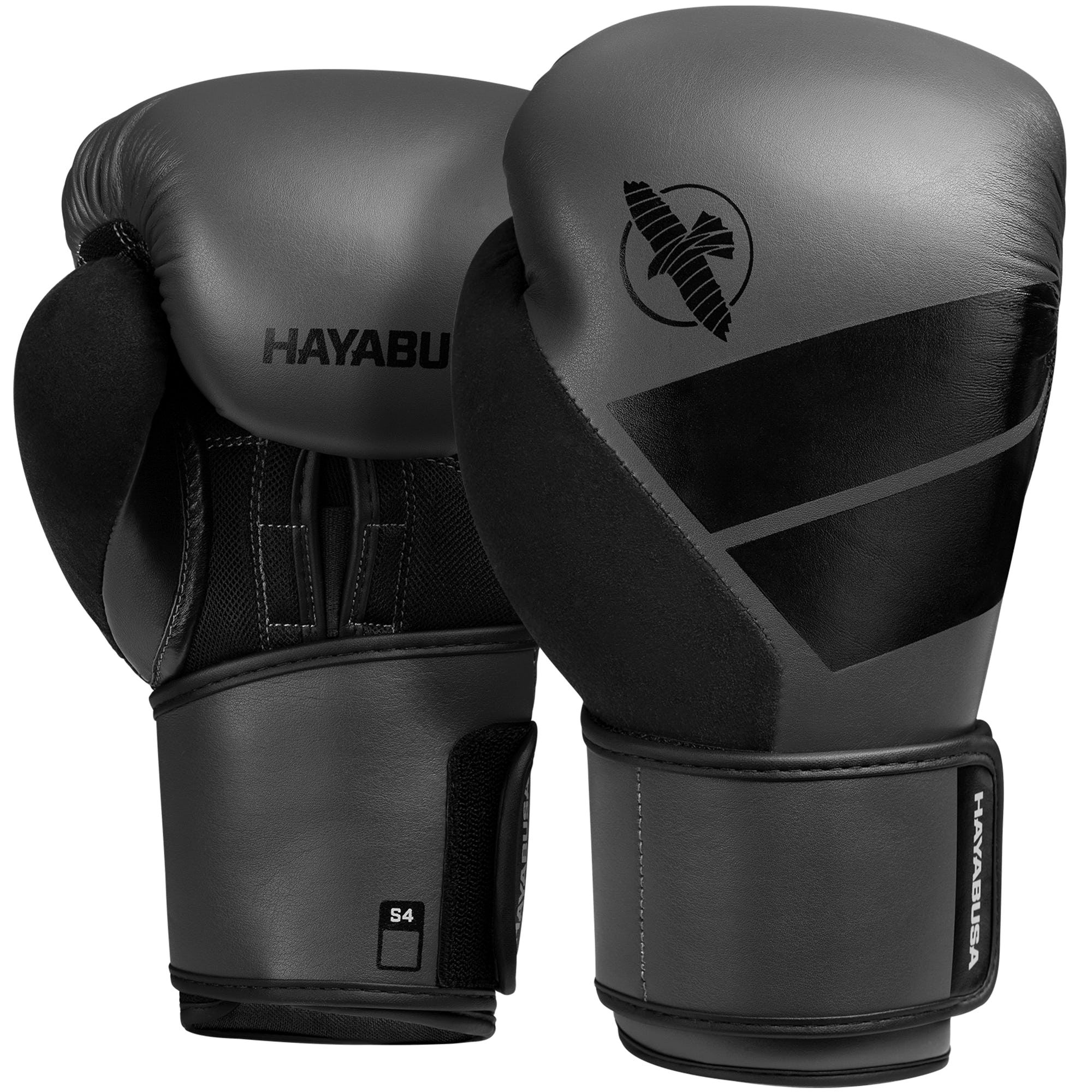GĂNG TAY HAYABUSA S4 BOXING GLOVES KIT - BLACK/CHAROAL