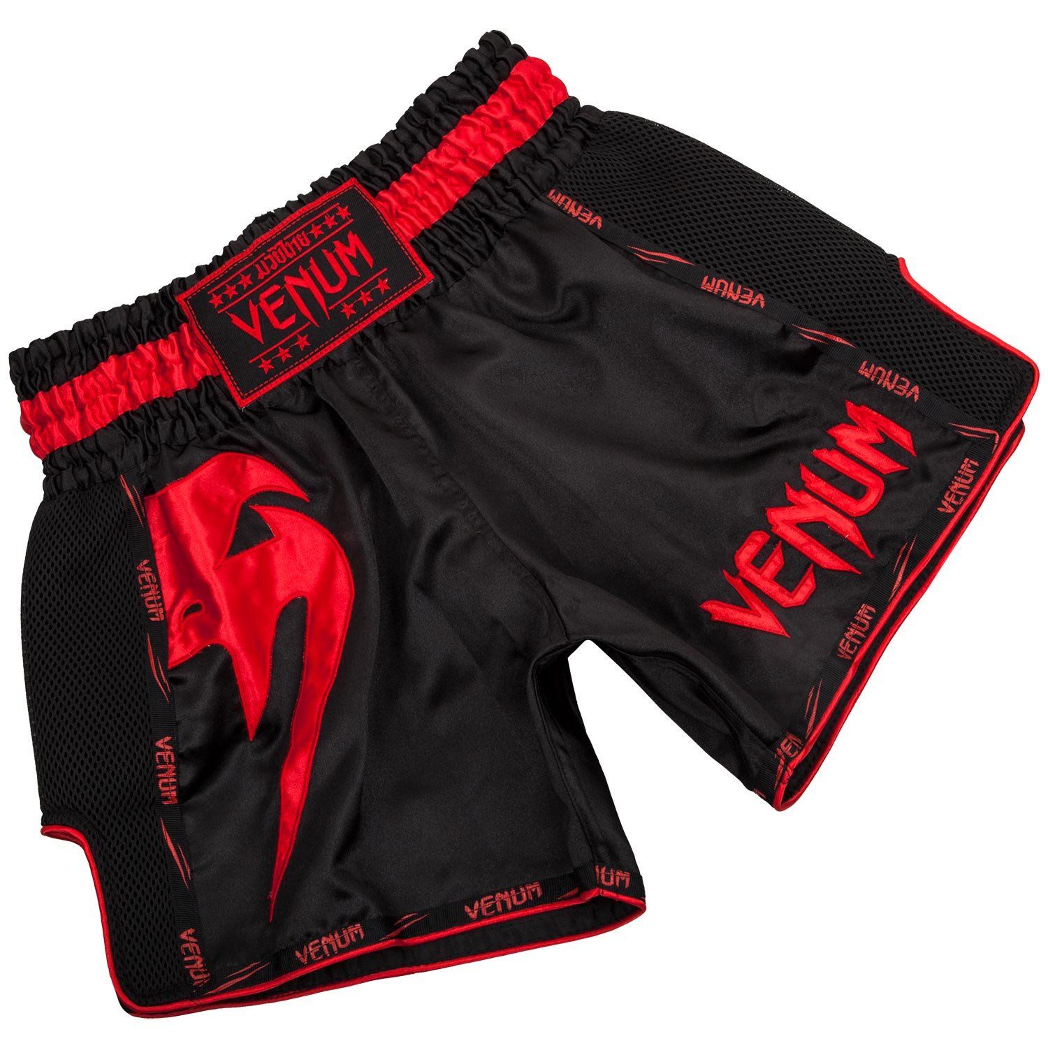 QUẦN VENUM GIANT MUAY THAI SHORTS - BLACK/RED