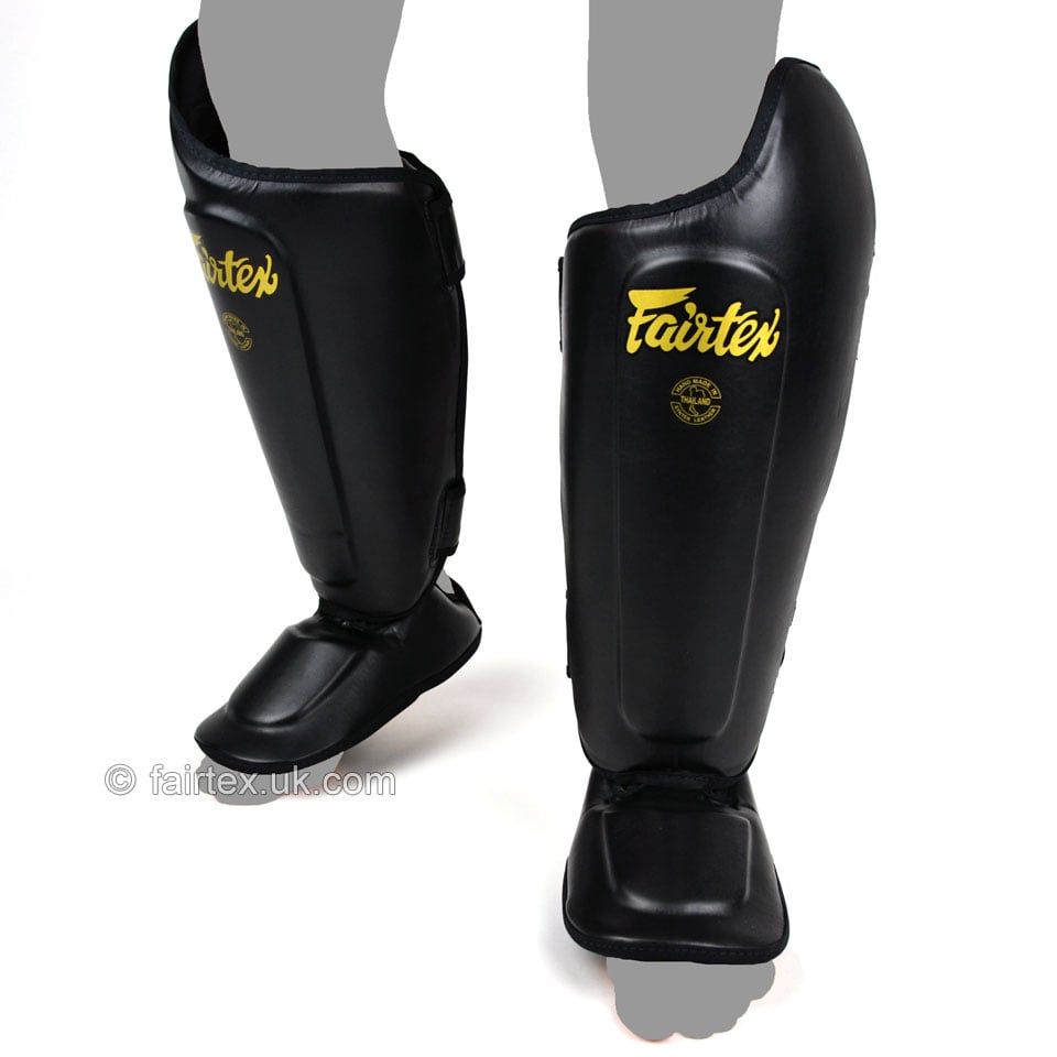Bảo Hộ Chân Fairtex Sp8 Ultimate Shin Pads - Black