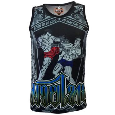 Áo Born To Be Muay Thai Tank Top Svmt-09